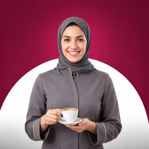طاقم ضيافة